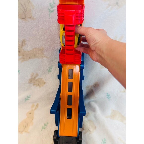 Mega Blocks First Builders Fast Tracks McQueen Car Big Truck Racing Rig - Picture 6 of 8